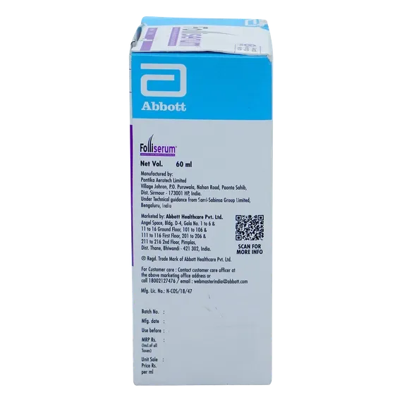 follihair rcp hair serum 60 ml